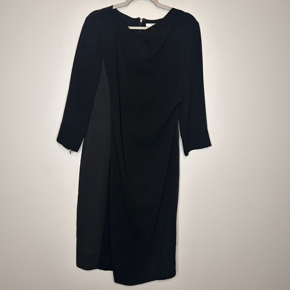MaxMara Draped Neck Dress